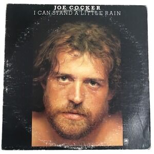 Joe Cocker I Can Stand a Little Rain Vinyl LP 12" Black 1974 Rock Soul Classic